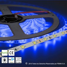 Tiras LED M35 Azul 60 LED por Metro IP20 Interior